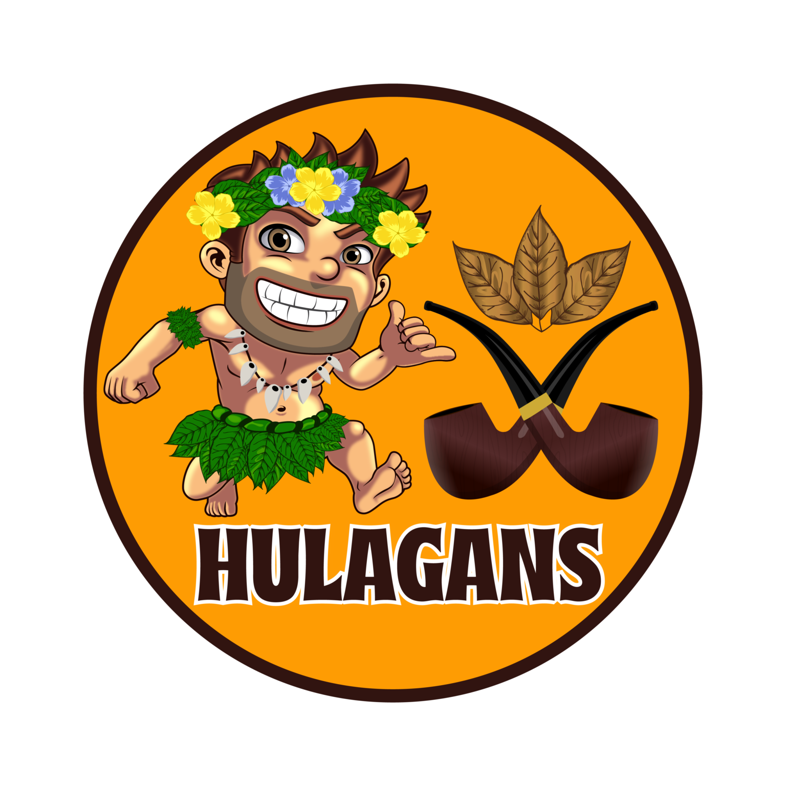 Hulagans pipe club logo