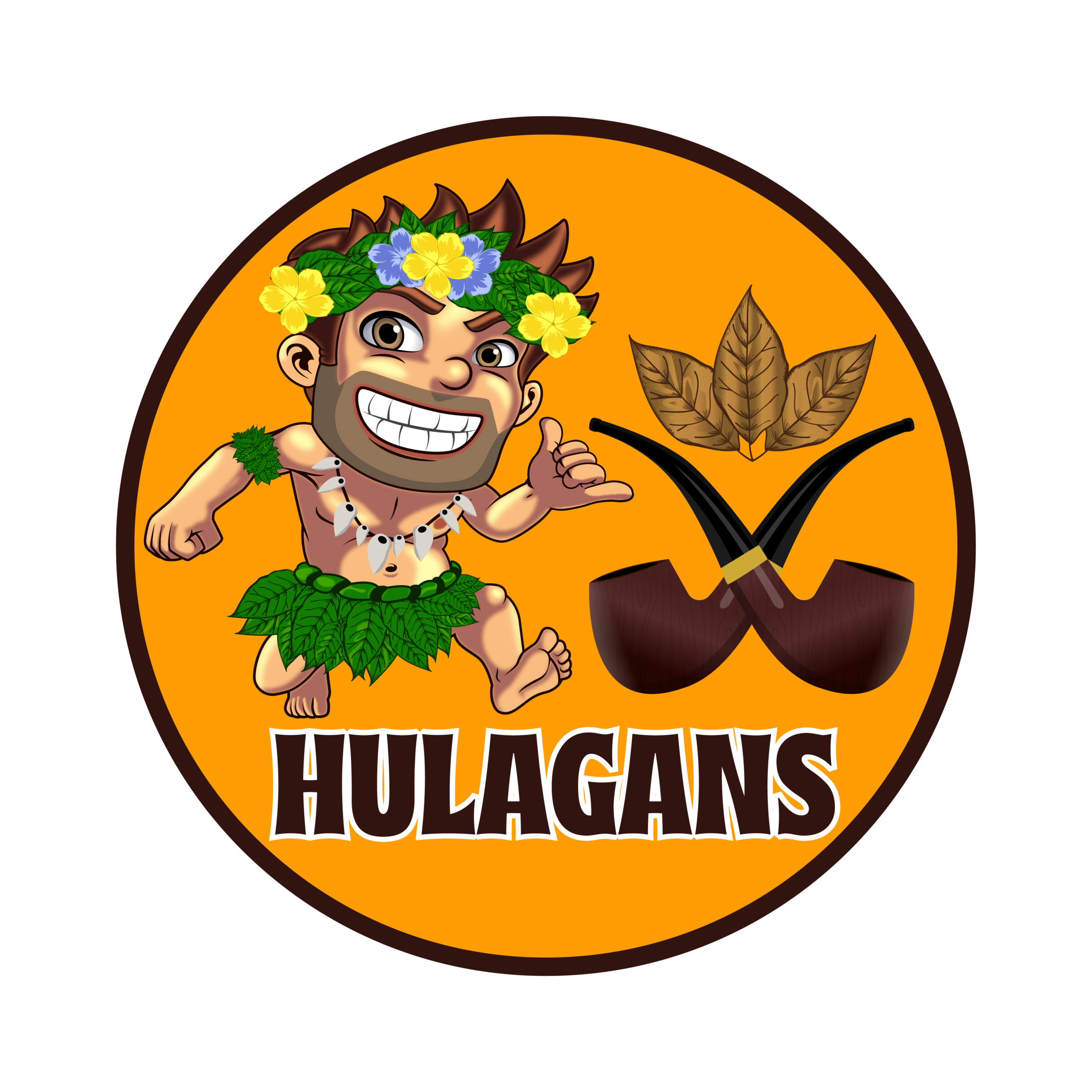 Hulagans pipe club logo